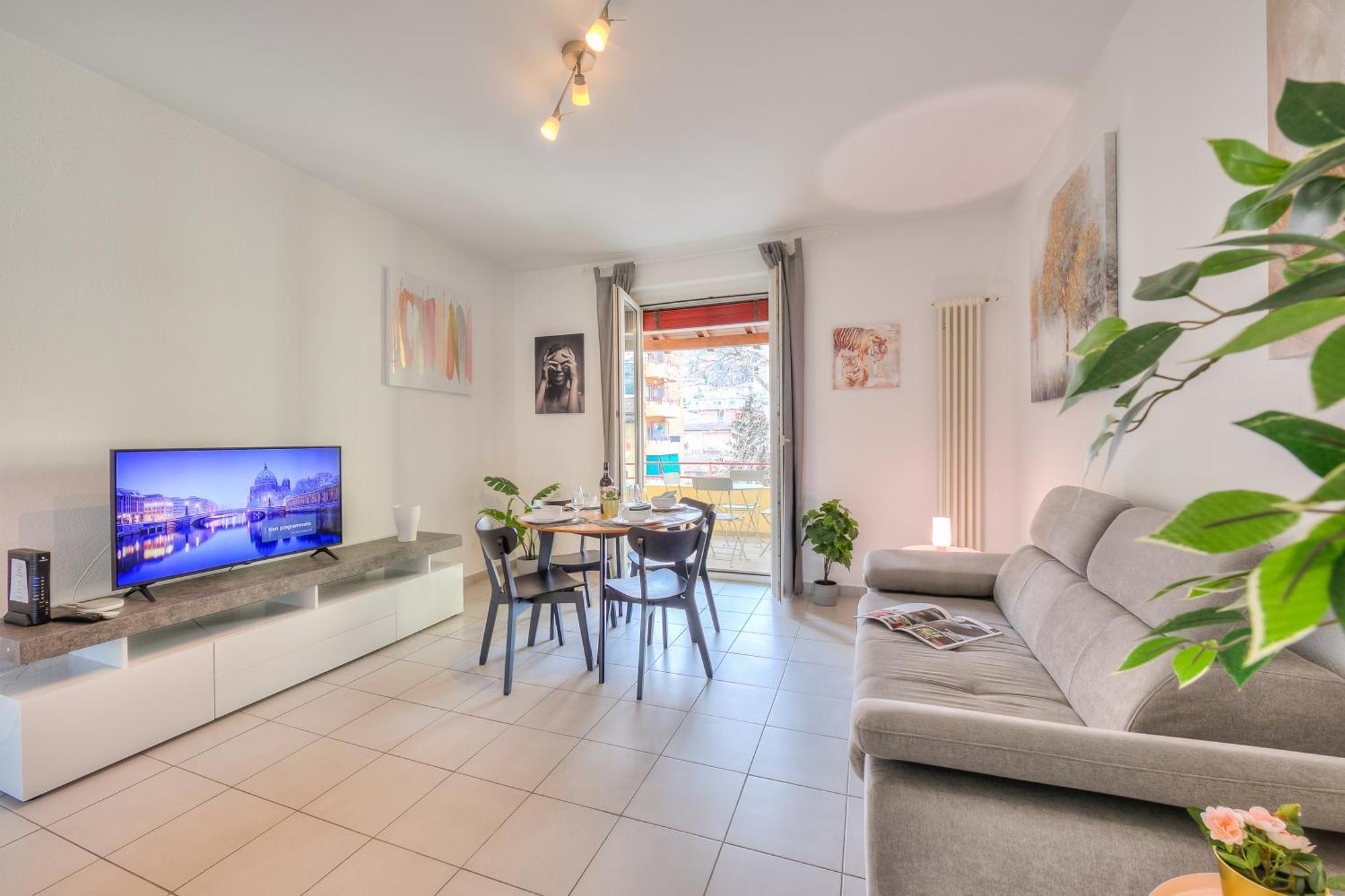 Apartamento Casa Rosa Lugano Exterior foto